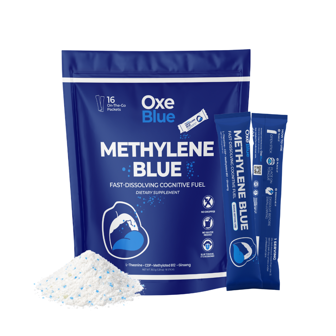 Oxe Blue methylene blue stick packs
